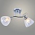 Люстра XA1251/2 CR хром 2х60W E27 d460 h260