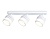 Спот накладной AMBRELLA TN71166/3 WH белый GX53/3 400*100*125 поворотный