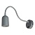 Бра на гибком основании GWL-GU10-M-IP20 Серый Чтец