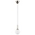 813013 Подвес GLOBO 1х40W E14 champagne gold/white
