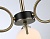 Светильник подвесной Ambrella TR303311/3 BK/SB/FR черный/бронза/белый матовый E27*3 max 60W D560*250