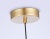 Светильник подвесной Ambrella TR5428 GD золото G9 max 40W 350*110*1000