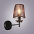Бра MBG105/1 BK черный 1х40W E14 h235, SJNG21