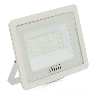 Прожектор SAFFIT SFL90-50 белый 50W 2835SMD, 6400K, IP65, AC220V/50Hz
