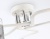 Люстра подвесная Ambrella TR303219/5 WH/CH/SM белый/хром/дымчатый E27*5 max 60W D580*250