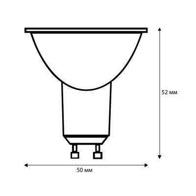 Лампа CAMELION GU10 35W 220V (10/200)