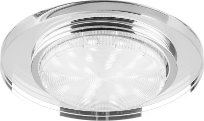 Светильник FERON 4060-2 прозрачный без лампы 11W 230V GX53 (для натяжных потолков)