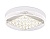 Светильник Ambrella FA151 WH белый 100W D500*90 (ПДУ РАДИО 2.4)