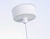 Светильник подвесной со сменной лампой Ambrella TN71245 WH/GD белый/золото GX53 D100*1090