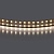 421504 Лента LIGHTSTAR LED 24V 24W 240leds/M 2400LM/M 4000K IP20 1шт = 5м