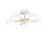 Светильник Ambrella FL4825/5 WH белый 3000K-6400K 65W D580*160 (ПДУ ИК)