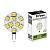 Лампа светодиодная FERON LB-16 9LED/3W 12V G4 4000K (для мебельных св-ков) (10/100)