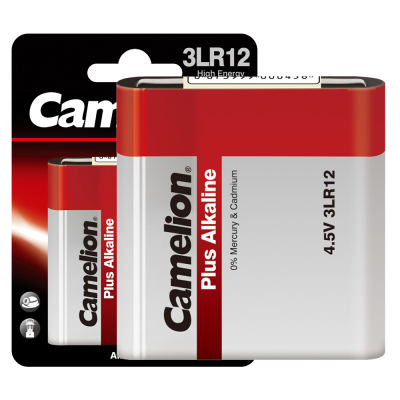 Батарейка CAMELION 3LR12 Plus Alkalin BL-1, 4.5В (6/144)