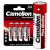 Батарейка CAMELION LR6 Plus Alkaline BL-4 (BP-4), 1.5В (4/48/576)