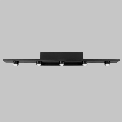 Светильник картинный ИМИДЖ IL.0040.0050-5 SBK LED 5*3W 4200K Матовый черный 220V IP20 L=600 мм 