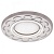 Светильник ИМИДЖ IL.0031.0115 GX53+LED 4W 4000K, встраиваемый АКРИЛ CH/WH+WH 