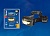 Фонарь налобный UNIEL S-HL017-C Black Пластиковый корпус, COB, 3хААА н/к