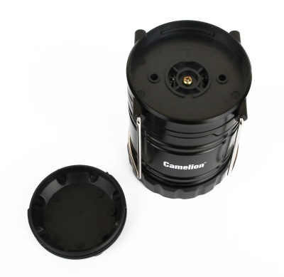 Фонарь CAMELION LED 5632 для кемпинга 3XR03, черный, 3X COB LED, пласт. кор.
