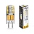 Лампа светодиодная FERON LB-422 48LED/3W 12V G4 2700K капсула силикон 11x38mm
