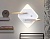 Светильник настенный Ambrella FW100 WH/WD бел/дерево LED3000/4200/6400K с полкой, выключателем и USB