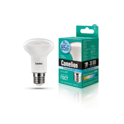 Лампа CAMELION LED9-R63/845/E27 220V