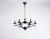 Люстра подвесная Ambrella TR9597/6 BK черный E14/6 max 40W D660*880