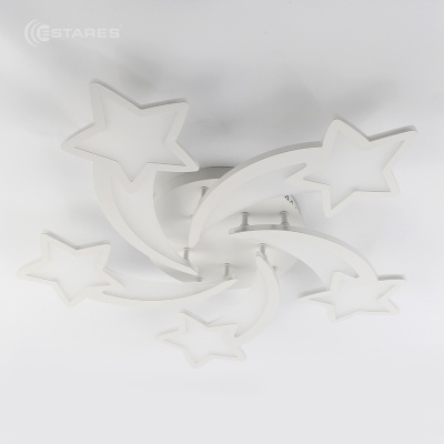 Люстра светодиодная ESTARES ROOM star 100W 5S-APP-695x70-WHITE/WHITE-220-IP20 Управляемая