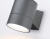 Светильник уличный настенный архитектурный ST3301 GR серый IP54 GX53 max 15W 115*90*140