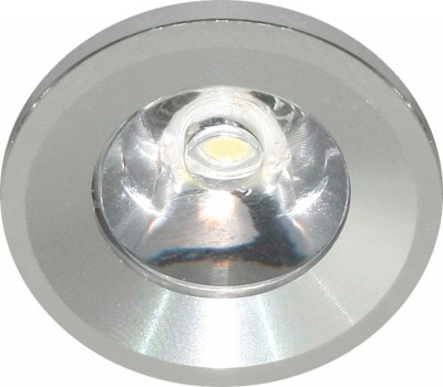 Светильник со светодиодами FERON LN770/G770 LED1*1W 230V круг встраиваемый (150)