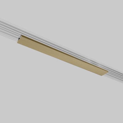Brass Line Декоративная накладка для шинопровода 20см латунь 85232/00