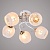 Люстра XA1148B/5 WT+FGD белый/золото 5х60W E27 d560 h230, HN20