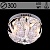 Люстра 55545/300 CR хром 3х40W E14 LED-WT ПДУ d300, SDA23