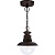 Светильник FERON PL575 60W 230V E27 215*215*750мм коричневый (на цепочке500мм)