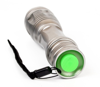 Фонарь CAMELION LED5137 титан LED XML-T6 ZOOM 5 реж 3XLR03 в компл, алюм, откр. блистер