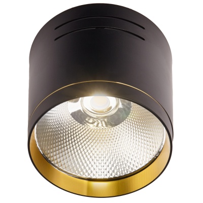 Спот потолочный ИМИДЖ IL.0005.7100 LED 1*15W Черный/Золото