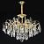 Люстра 0443/12 FGD золото/хрусталь 12x60W E14 d1000 h1000, MIX24