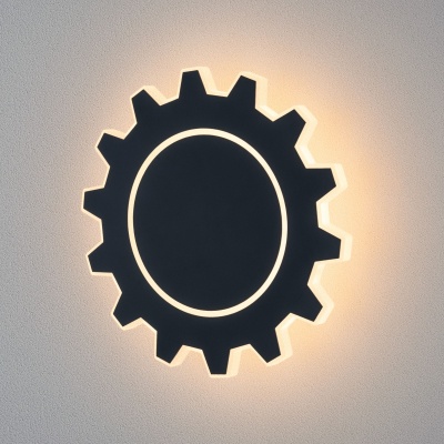 Настенный светодиодный светильник Gear L LED MRL LED 1100 черный