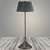 Настольная лампа 930173 серый/серый абажур h360 2W LED, DIY23