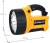 Фонарь ULTRAFLASH LED3753 аккум. 220Вт/12B желтый 11LED.+галоген.  пластик (1/20)