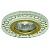 Светильник ИМИДЖ MR16+LED встраиваемый G/YEllOW MATT 35Вт+LED 3Вт IL.0026.4271