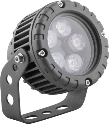 Прожектор светодиодный ЛЮКС LL-882 5W 85-265V Зеленый IP65, D95xH130