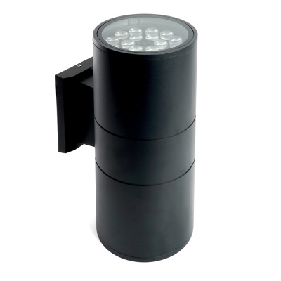 Светильник уличный светодиодный FERON DH0712 2*18W 3000Lm 2700K черный 