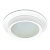 Светильник FERON DL504 белый, без лампы 15W 230V GX53 IP44 
