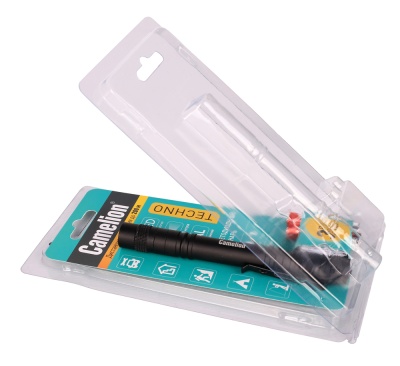 Фонарь CAMELION LED 51517 черный,  LED XPE, 3 реж 2XLR03 в компл., алюм., откр. блистер