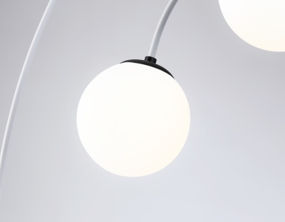 Люстра подвесная Ambrella TR2572/4 WH/BK белый/черный E27/4 max 60W D790*1120