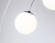 Люстра подвесная Ambrella TR2572/4 WH/BK белый/черный E27/4 max 60W D790*1120