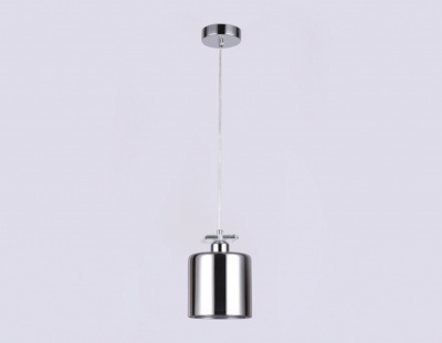 Светильник подвесной со сменной лампой Ambrella TR3579 CH/SM хром/дымчатый E27 max 40W D150*1025