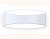 Светильник настенный Ambrella FW181 WH/S белый/песок LED 3000K 5W 175*90*80