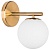 815513 Бра CROCO 1х40W E14 ЛАТУНЬ