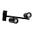 MTR16 2320B 2x10W 4000K 36° BL IP20